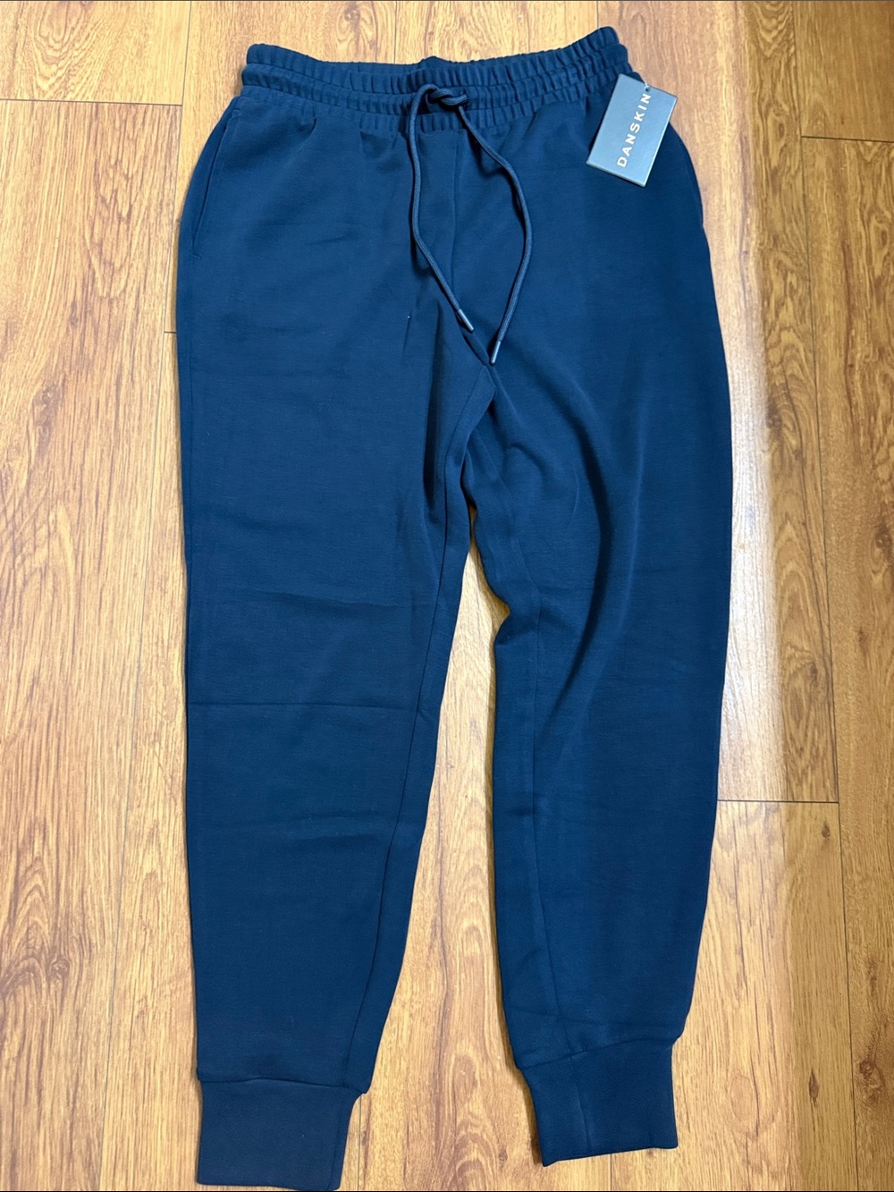 Danskin Men's Dark Navy Drawstring Joggers